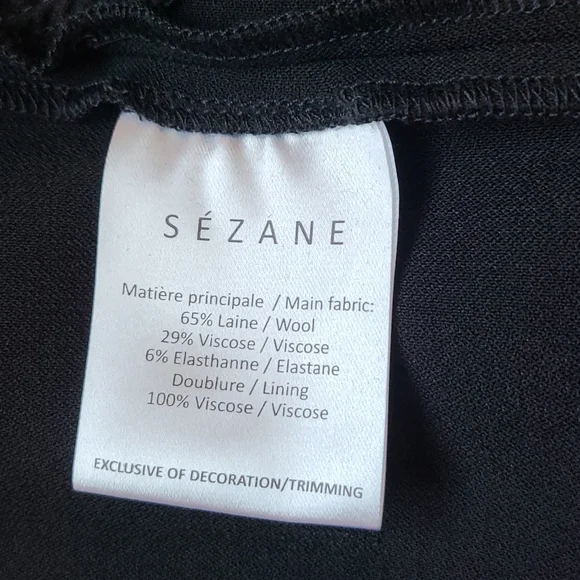 Nwt!Sezane Kamille short black - Picture 9 of 14
